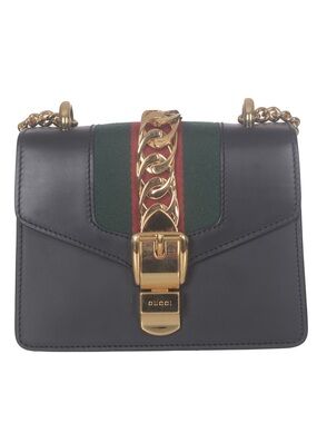Gucci Black Leather
